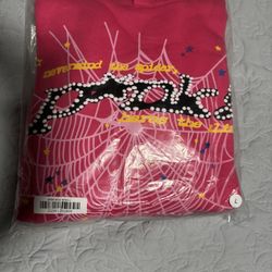 Spider Hoodie Pink