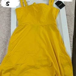 forever 21 - yellow dress