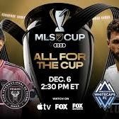 MLS Cup Final Tickets Row 10 Inter Miami Vs Vancouver 12/6