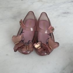 Mini Melissa Baby Girl Shoes. Size 6