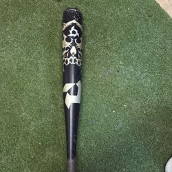 Black Custom Onepiece Demarini Voodoo (-3, 33in)