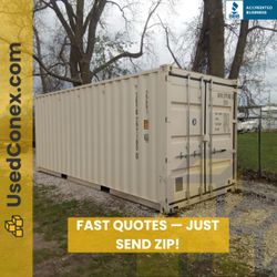 20ft/40ft Storage Containers For Sale- BBB Accredited – 25-Year Warranty