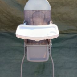 Cosco Kids Simple Fold Full Size High Chair with Adjustable Tray