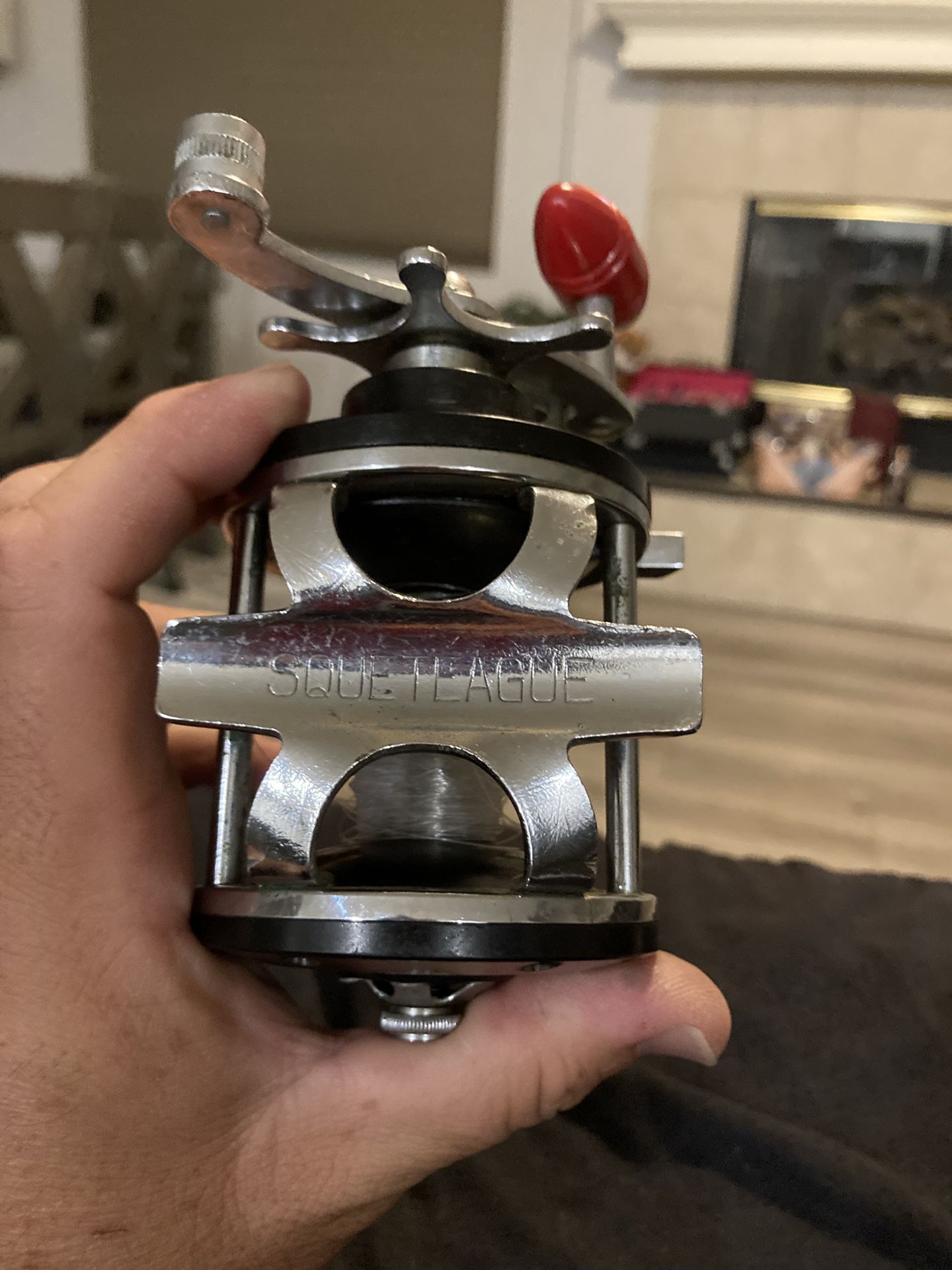 Vintage Squeteague Saltwater Fishing Reel