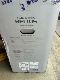 ASUS ROG Strix Helios GX601 White RGB Mid-Tower Gaming Case