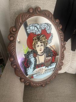 Vintage bar mirror