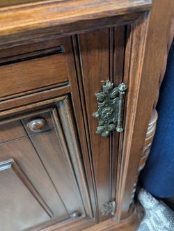 Granite Top French Revival Sideboard