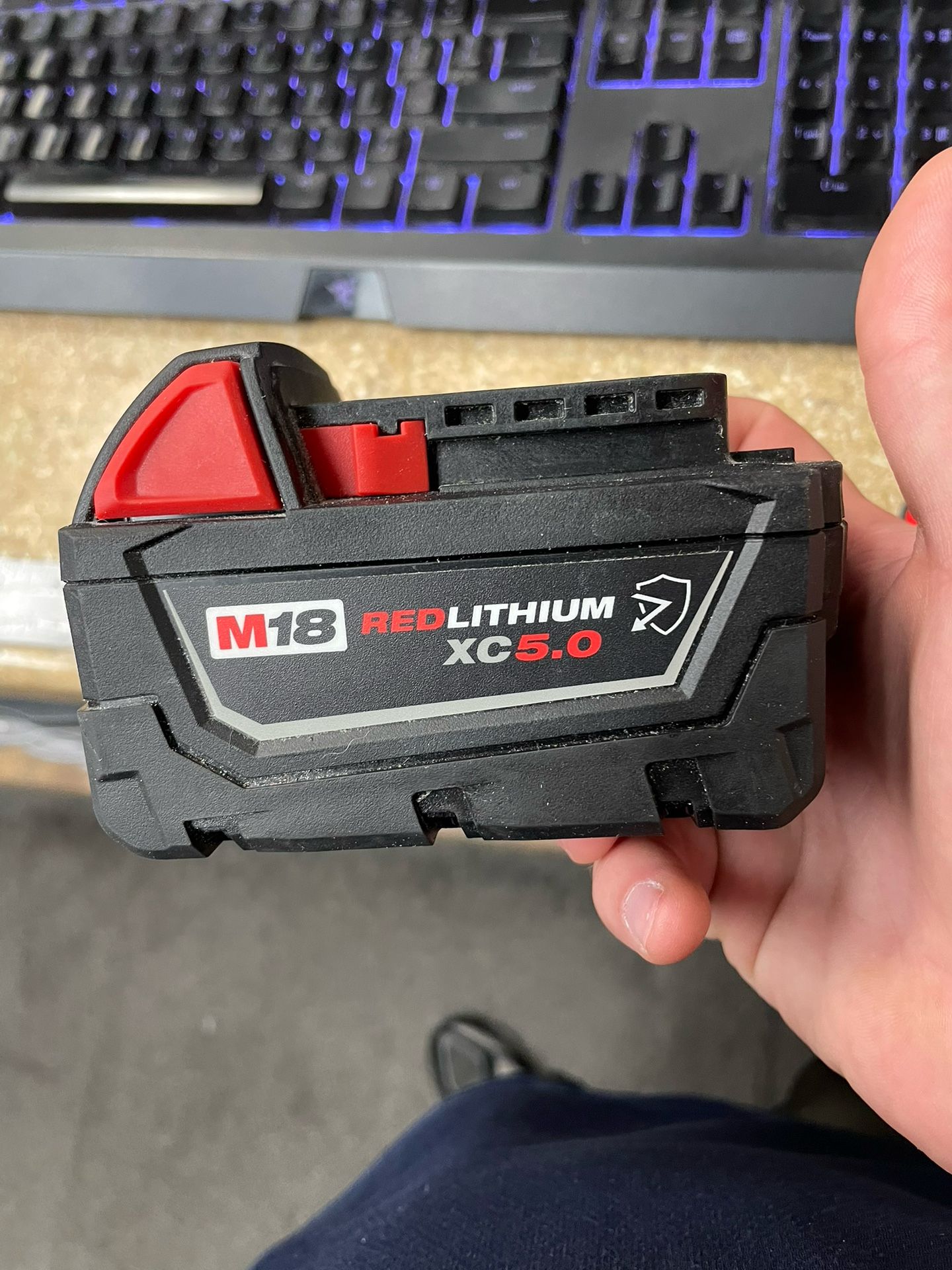 Milwaukee M18 5.0ah Battery