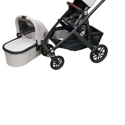 Uppababy Double Stroller with Bassinet