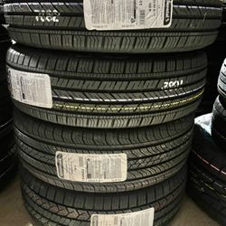 (4) - 225/65/17 Continental CrossContact LX All Season Tires