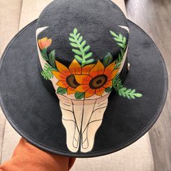 Hand Painted Hat 