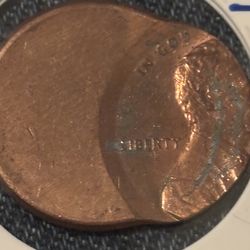 1 cent USA. Error coin. Collectible