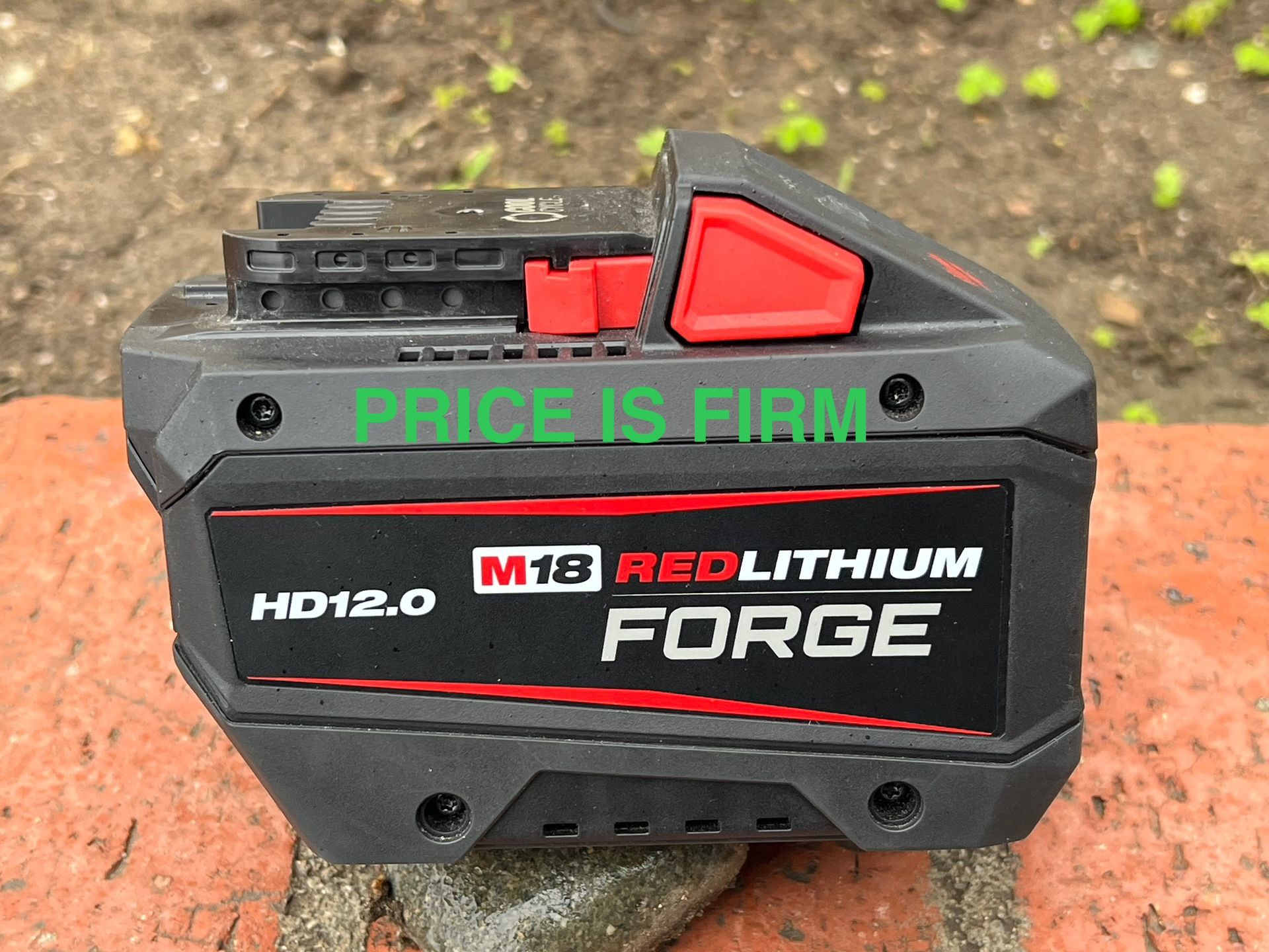 Milwaukee M18 REDLITHIUM  FORGE HD12.0 Brand New. Price Is Firm