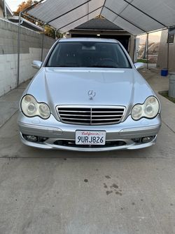 2007 C230 6SPEED AMG design, clean tittle, current tags, current smog