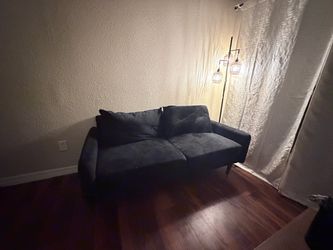 velvet couch