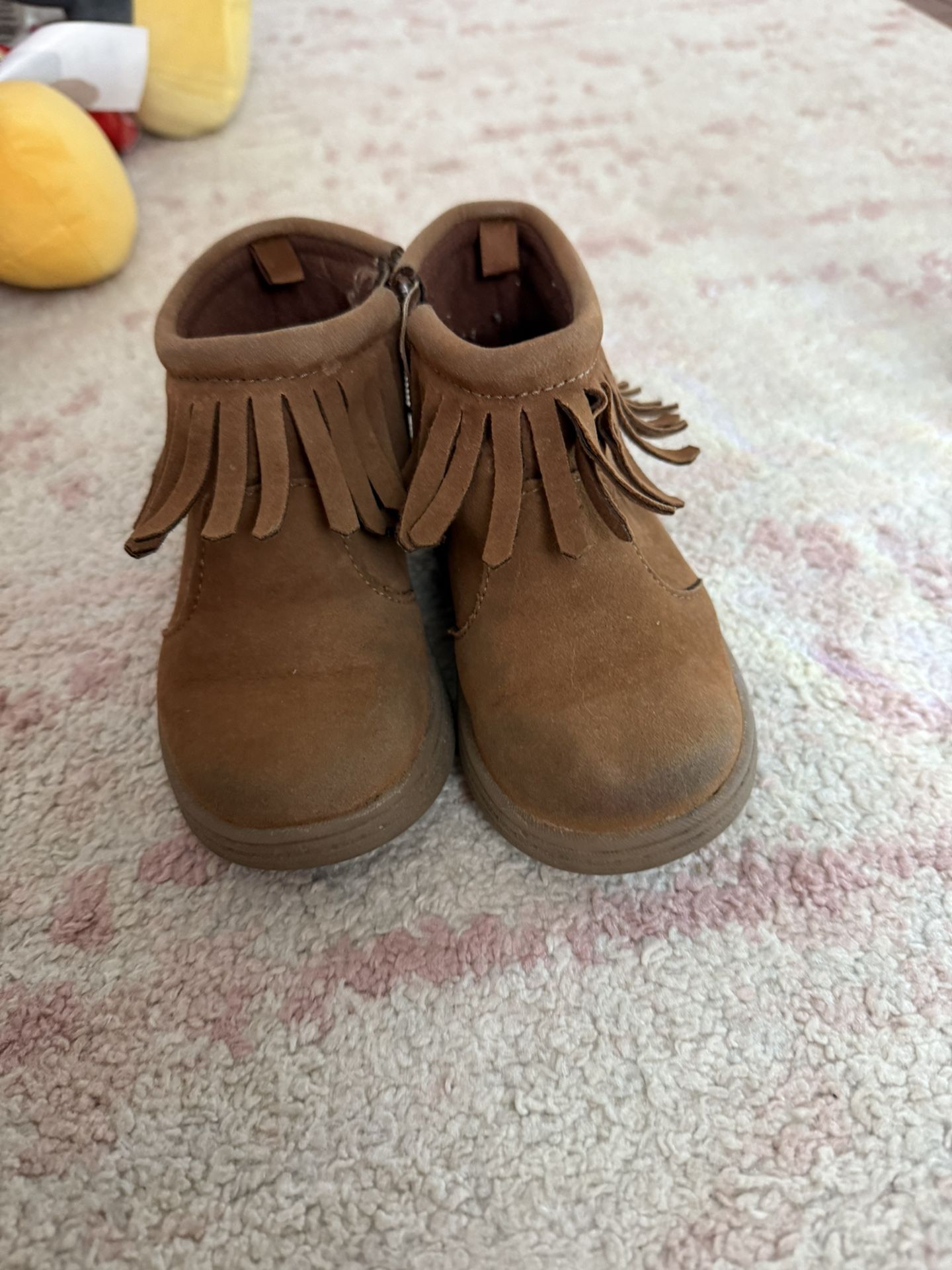 Carter’s Fringe Booties
