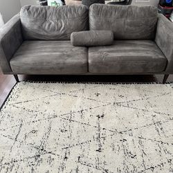 Ashley furniture Grey Couch And Corner Chair