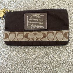 Vintage Coach Clutch 