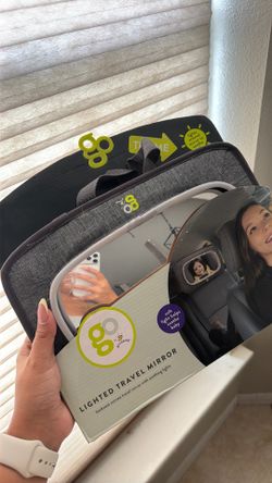 light up car mirror for baby