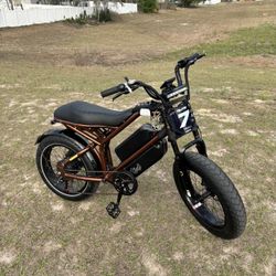 40+ MPH Qlife Spark E-Bike w/ Extra Battery – $1,000 OBO (Need Gone Soon)