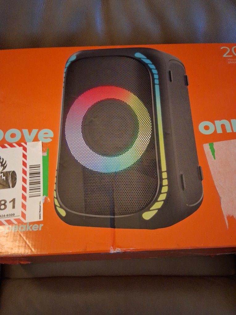 GROOVE ON BLUETOOTH SPEAKER