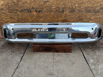 2013 - 2028 Dodge Ram 1500 Front Bumper OEM  (sensor & fog light holes)