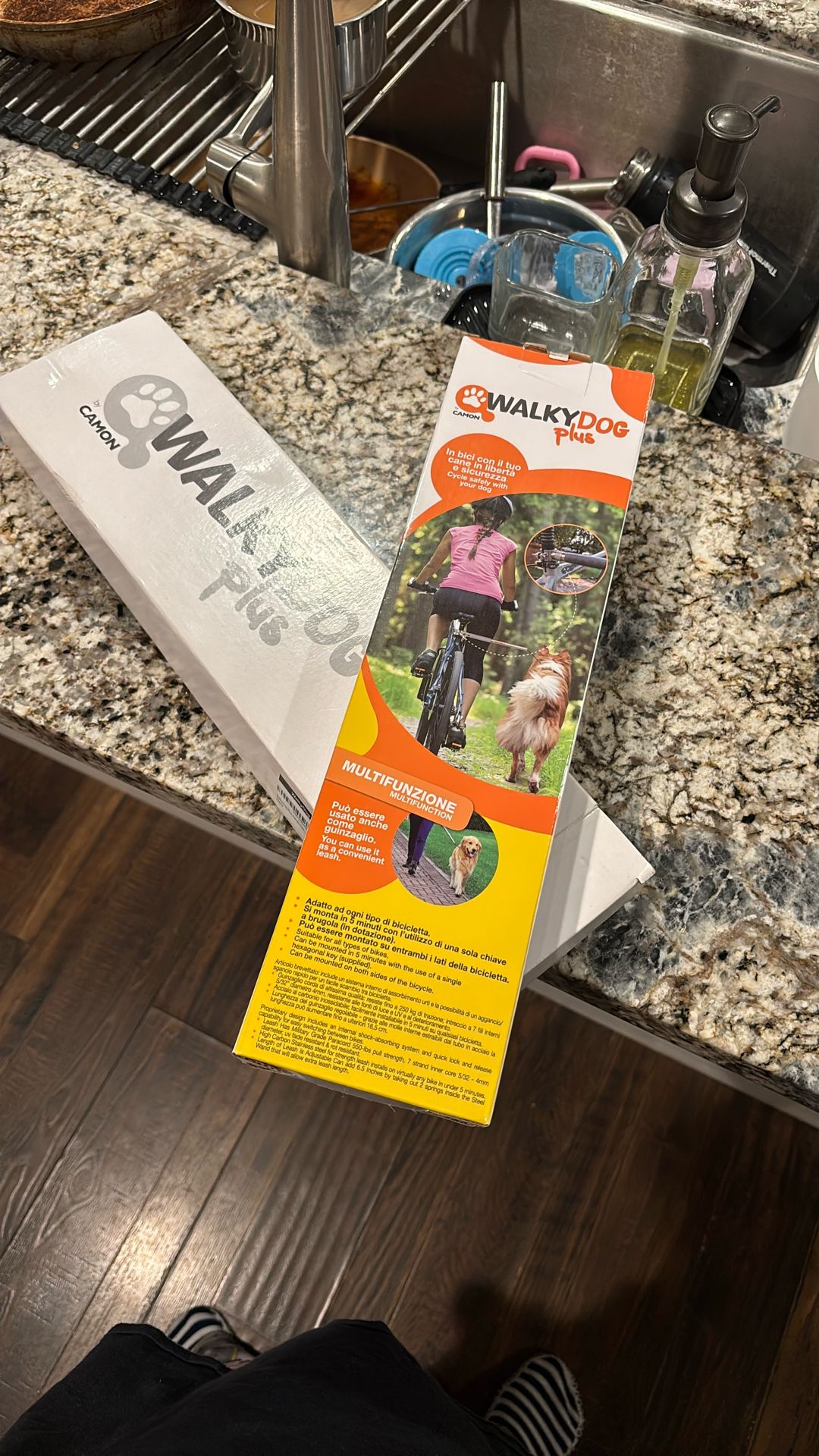 Walky Dog Plus By Canon Hands Free Bike Leash For Dogs And Bicycling 