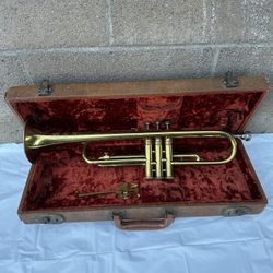 Vintage Harry Pedler & Sons “American Triumph” Trumpet – Elkhart USA – With Case