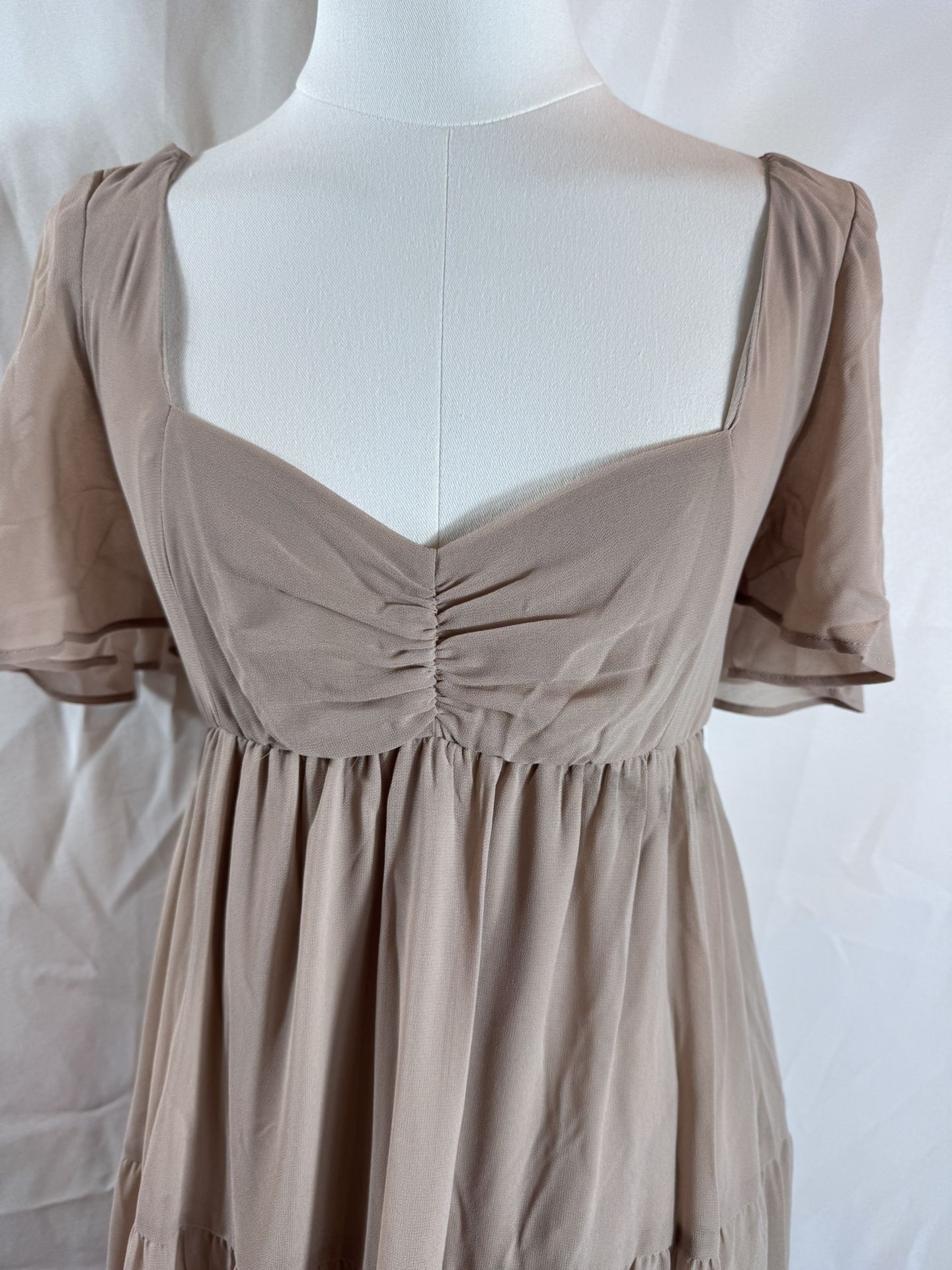 New W Tags Show Me Your Mumu Chiffon Formal Prom Wedding Cruise Dress Wedding