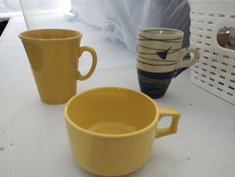 3 Coffee Cups or Teacups
