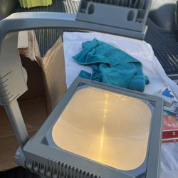 Overhead Projector With Transparencies