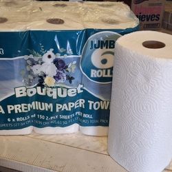 Jumbo Paper Towels 150 Sheets Per Roll 