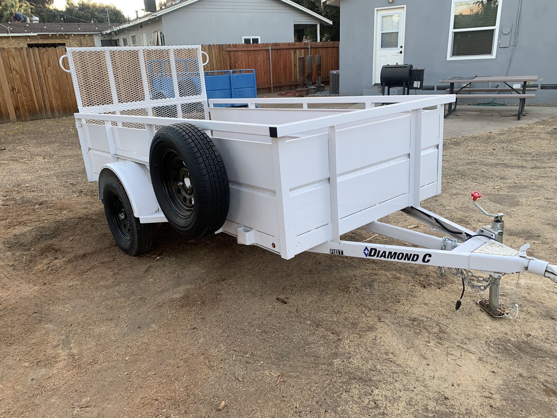 2019 Diamond C 5’ X 10’ Utility Trailer