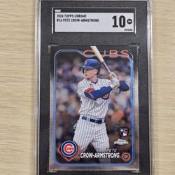 2024 Pete Crow-Armstrong Rookie Card SGC 10 