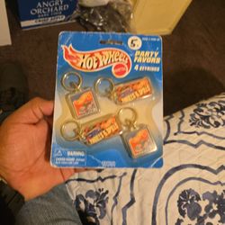 Vintage  Hot Wheels Key Rings