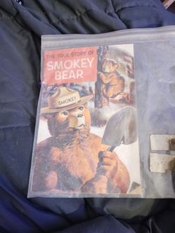 Vintage 1969 Comic Book titled " The True Story Of Smokey Bear