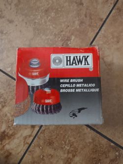 Hawk Wire Brush Cup Attachment