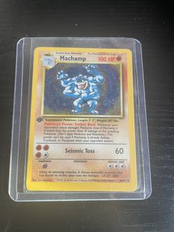 1999 Pokémon Machamp
