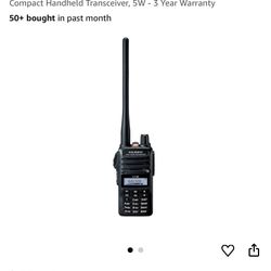 Yaesu Original FT-65 FT-65R 144/440 Dual-Band Rugged & Compact Handheld Transceiver, 5W - 3 Year Warranty