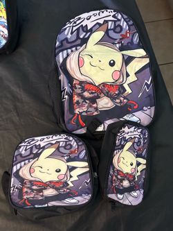 Pokémon/Pikachu backpack set/new￼