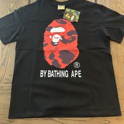Black, Bape Shirt, Medium
