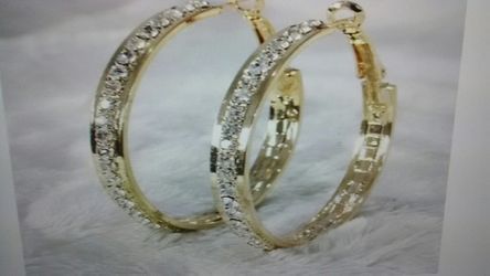 Luxurious women's earrings