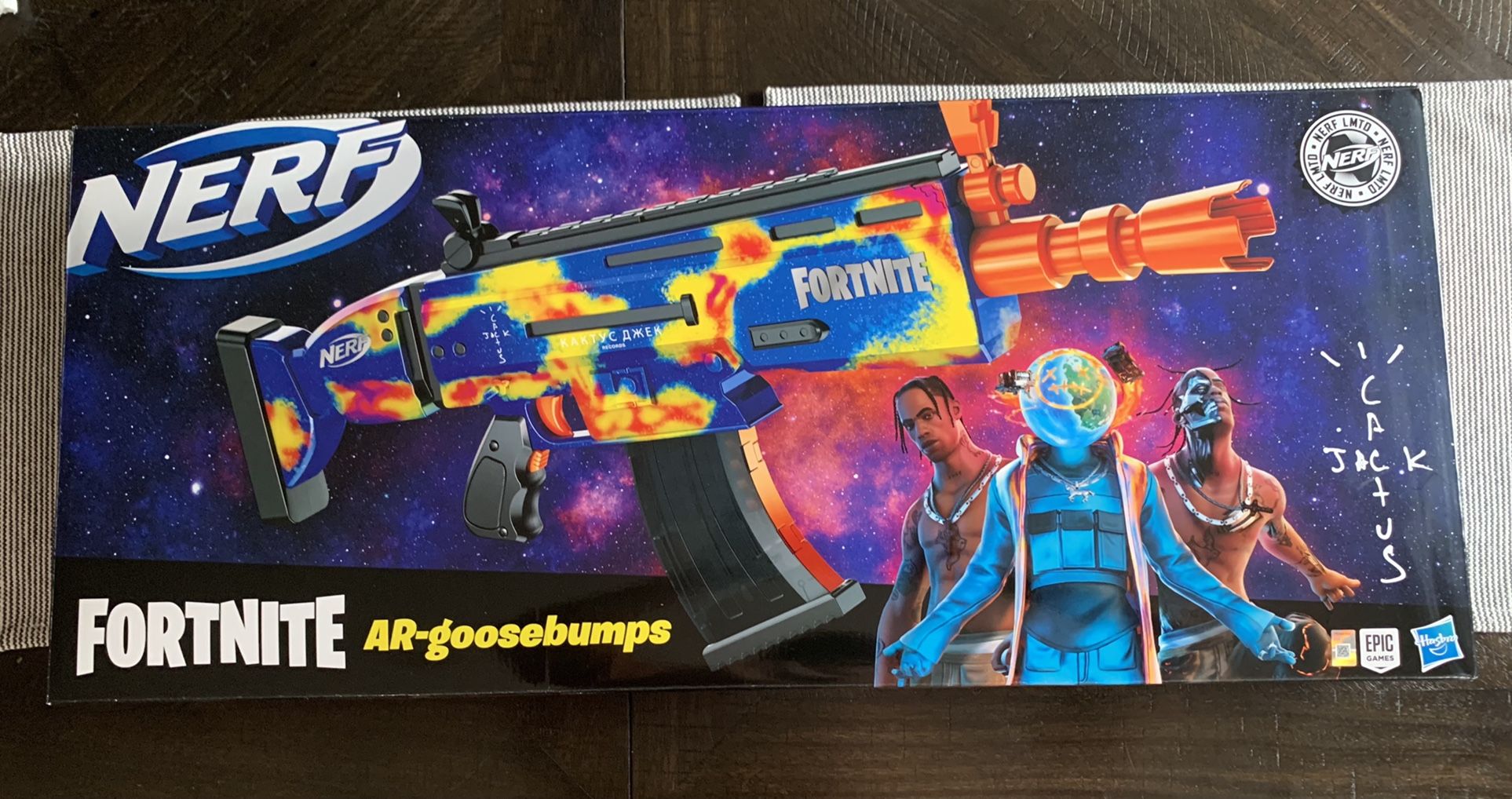 Travis Scott's X Fortnite Nerf Gun