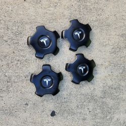 tesla oem wheel caps