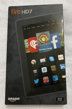 Brand new Amazon Kindle Fire HD 7 4th Generation SQ46CW 7" 8GB Wi-Fi Tablet-Pristine!!