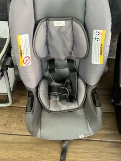 Gray Infant Car Seat with Harness