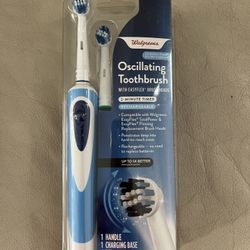 Walgreens Oscillating Toothbrush with EasyFlex Brush Heads