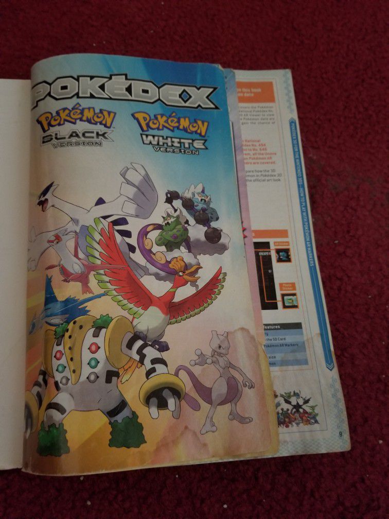 Pokemon Black And White Version Pokedex Book (Read Description) for Sale in  San Jose, CA - OfferUp