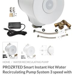 Prozrted Smart Instant Water Heater 