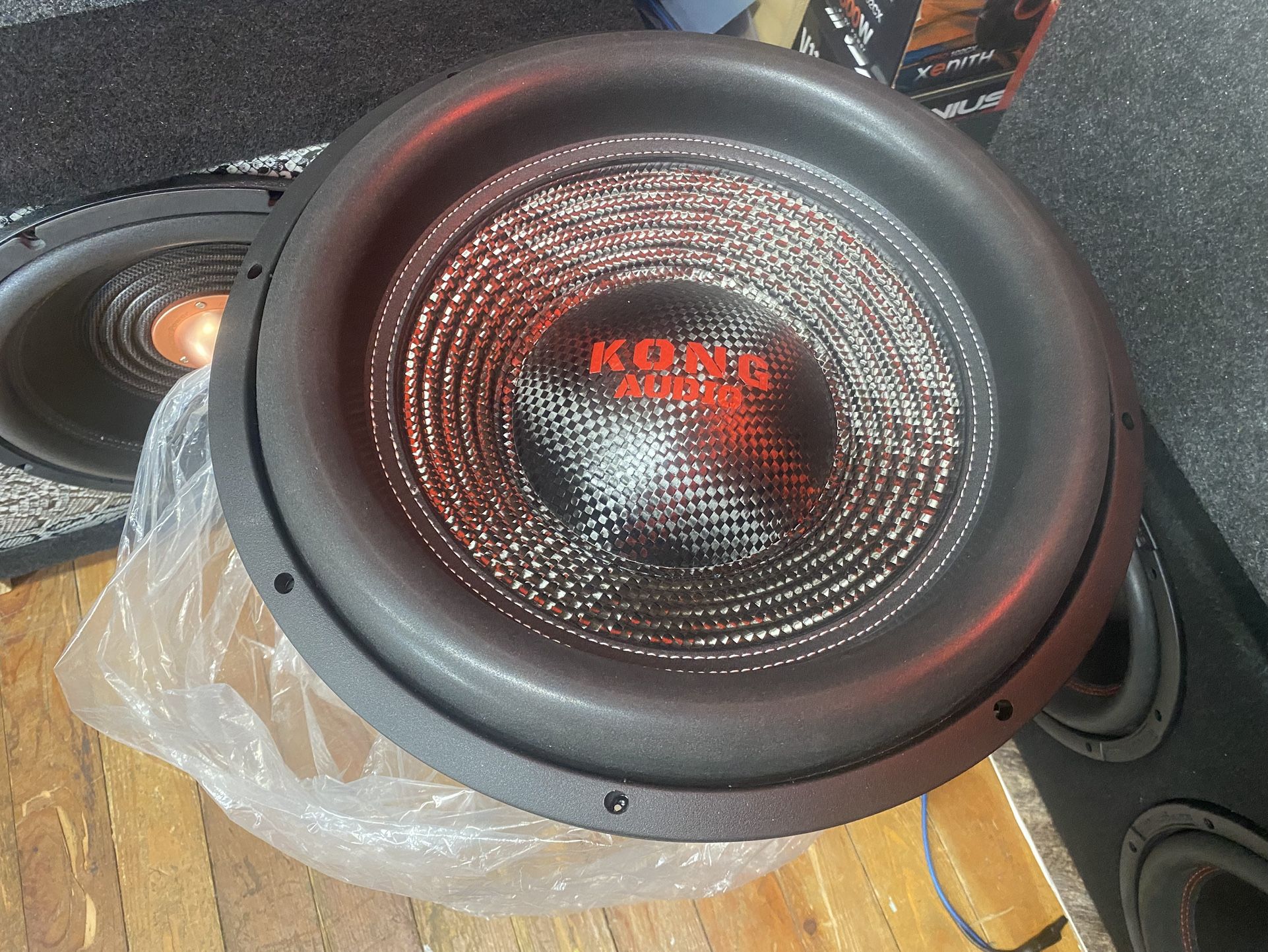 New 15” Kong Audio 6000w Max Power Neodymium Car Audio Subwoofer